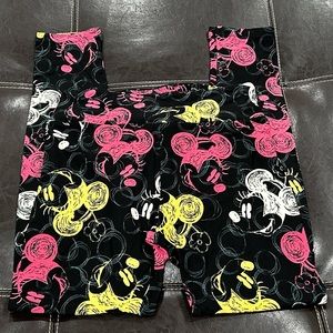 LuLaRoe Leggings Disney Minnie Mouse 26x26 NWOT
